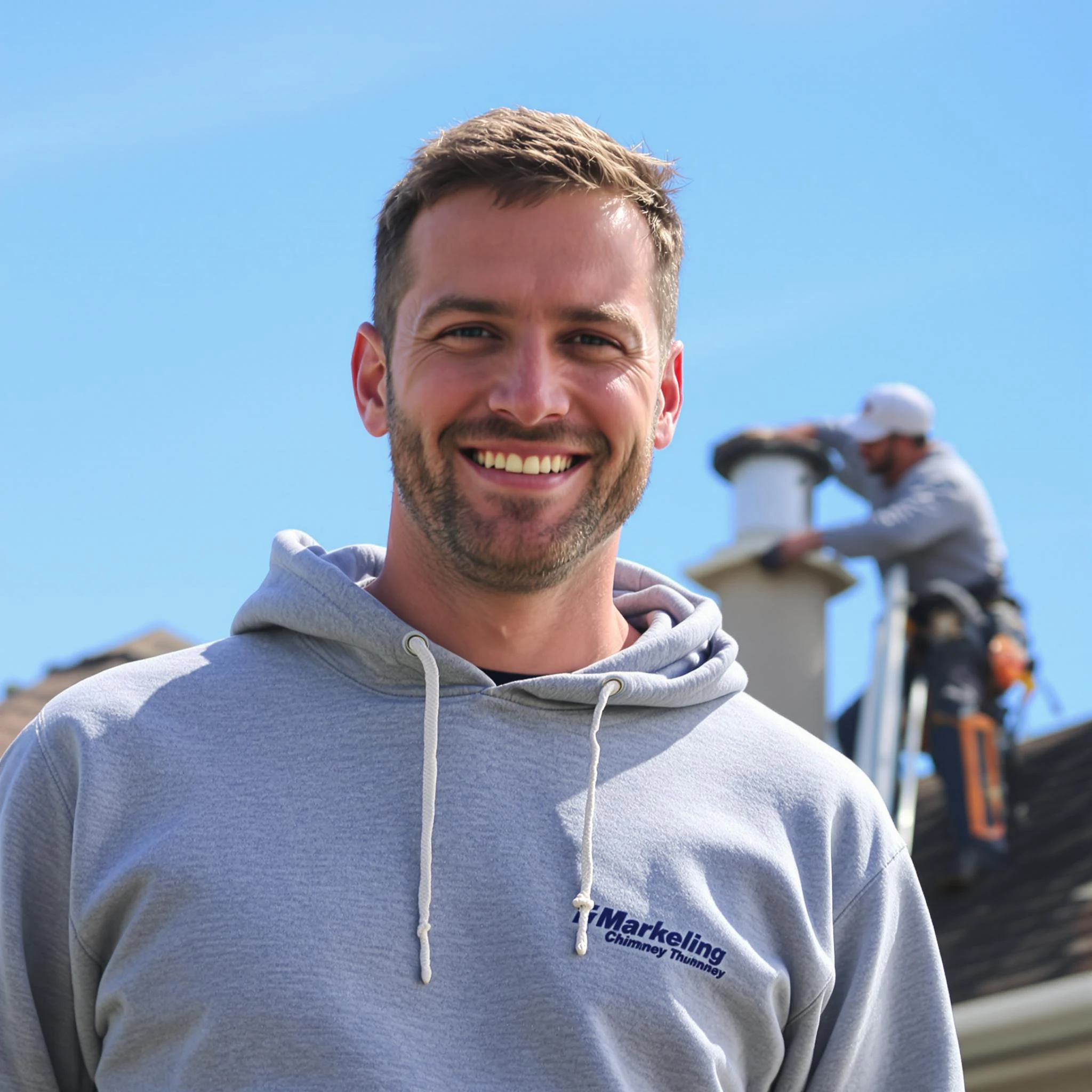 The Cranston Chimney Sweep team.