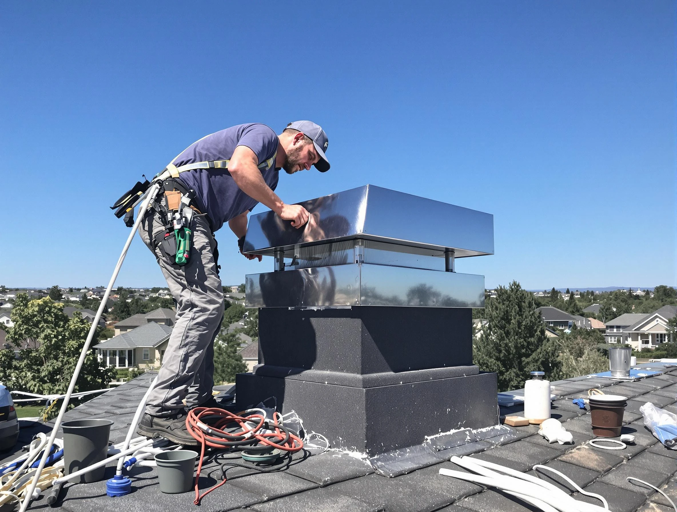 Chimney Cap Services in Cranston