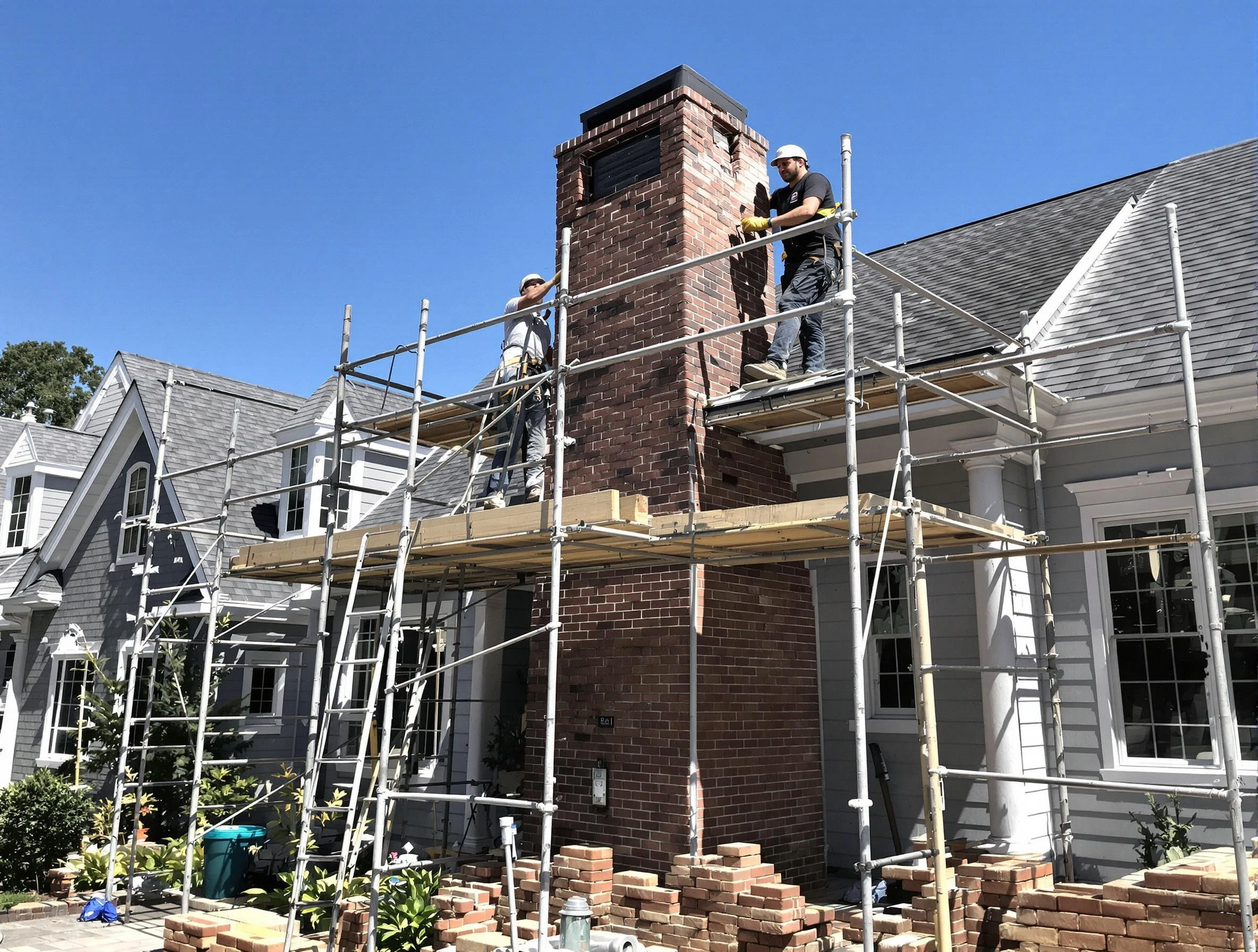 Chimney Rebuilding in Cranston