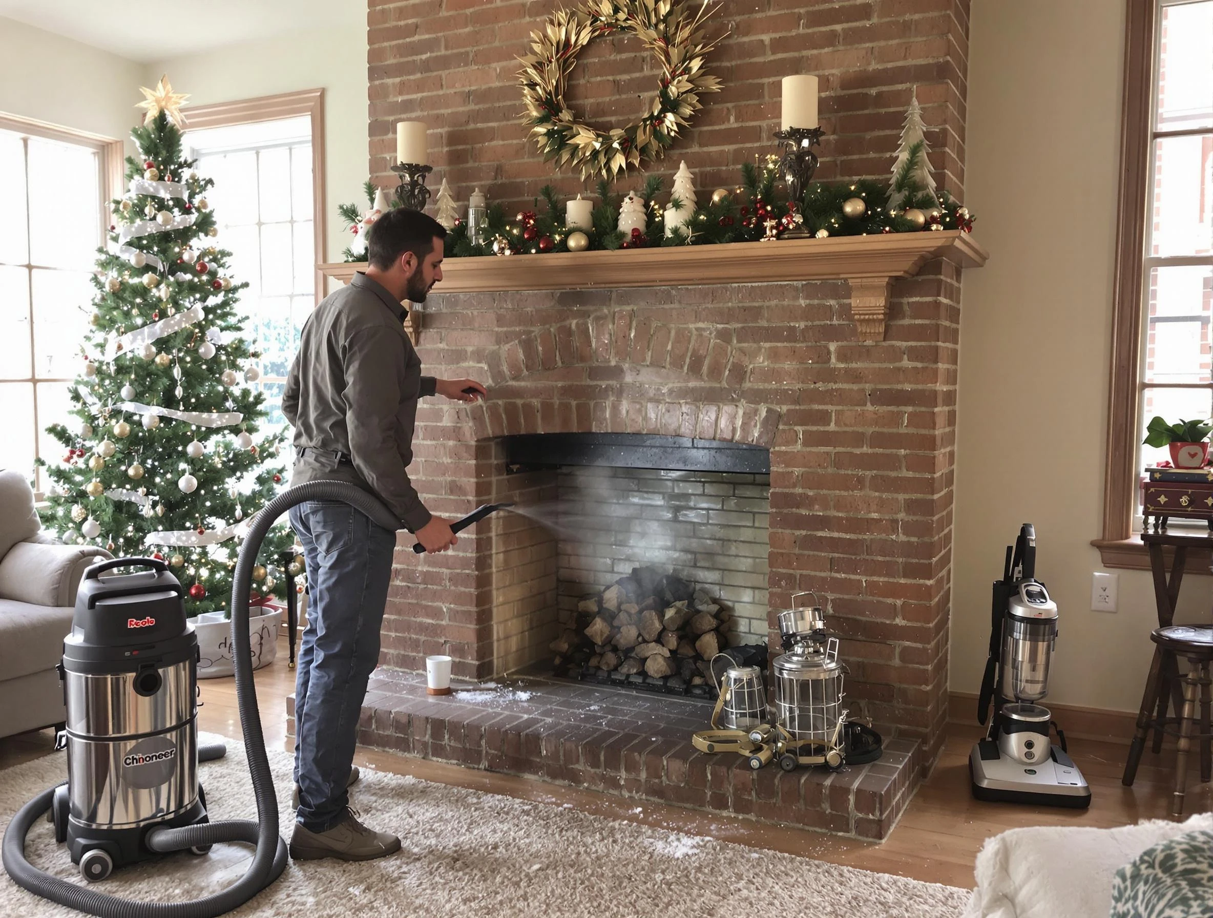 Fireplace Cleaning in Cranston